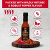 Blove's Smackalicious Hot Sauce, Ghost Pepper Vinegar Flavored Sauce, Vegan Organic Hot Sauce W/Low-Sodium, Low-Fat, No Added Preservatives & Flavours - All Natural Danger Sauce - 5 Oz view 2