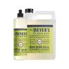 Mrs. MEYER'S Dish Soap Variety, 1 Dish Soap, 1 Refill, Lemon Verbena, 1 CT view 1