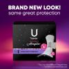 U by Kotex Balance Ultra Thin Overnight Pads with Wings, Extra Heavy Absorbency, 90 Count (3 Packs of 30) (Packaging May Vary) view 3