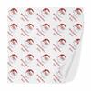 MyPupSocks Personalized Name Xmas White Wrapping Paper Sheets Santa Claus for Easter, Mothers Day, Birthdays, Weddings, Bridal Showers, Baby Showers view 1