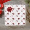MyPupSocks Personalized Name Xmas White Wrapping Paper Sheets Santa Claus for Easter, Mothers Day, Birthdays, Weddings, Bridal Showers, Baby Showers view 2