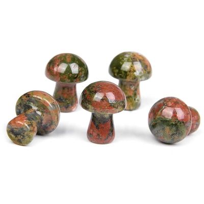 HXSCOO 5Pcs/Set Stone Carved Natural Quartzs Crystal Healing Reiki Decoration Craft Home Decor Room Ornament 15 * 20mm (Color : Purple)