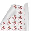 MyPupSocks Personalized Dog Wrapping Paper Design for Christmas Xmas White for Birthday, Holiday, Father's Day, Baby Shower view 2
