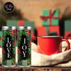 Peace, Love, and Joy Christmas Tea Gift Box, 1 Tin of Peppermint Green Tea, 1 Tin of Decaf Chai Tea, and 2 Honey Stirrers, Premium Pyramid Tea Bags, Holiday Gift Set for Tea Lovers view 2