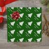 MyPupSocks Customized Add Your Name Xmas Green Birthday Gift Wrapping Paper Sets Christmas Trees for Wedding, Birthday, Holiday, Baby Shower view 2