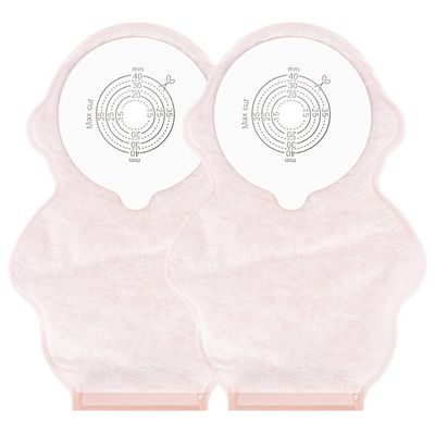 10 Pack Colostomy Bags for Children,One Piece Ostomy Bag Ostomy Supplies,15-40mm Cut-to-Fit Drainable Pouches for Ostomy Ileostomy Stoma Care,Baby Feces Collection