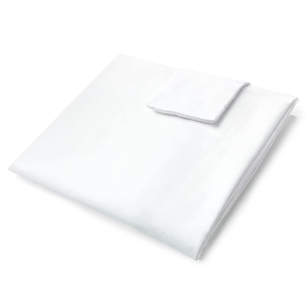 Vekkia King Size76"x10"x6" Bed Wedge Pillow Replacement Cover Only/Headboard Pillow Case/Mattress Wedge CoverWhite
