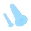2 PCS Face Cupping Set Mini Silicone Soft Portable Vacuum Suction Massage Cups for Adults Home Use (Blue) view 1