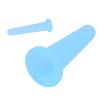 2 PCS Face Cupping Set Mini Silicone Soft Portable Vacuum Suction Massage Cups for Adults Home Use (Blue) view 2