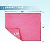 WEAWE Microfiber Cleaning Cloth-24Pcs (13x13 inch) Ultra Soft Highly Absorbent Rags for Housekeeping-Machine Wash (HotPink) view 2