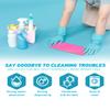 WEAWE Microfiber Cleaning Cloth-24Pcs (13x13 inch) Ultra Soft Highly Absorbent Rags for Housekeeping-Machine Wash (HotPink) view 3