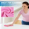 WEAWE Microfiber Cleaning Cloth-24Pcs (13x13 inch) Ultra Soft Highly Absorbent Rags for Housekeeping-Machine Wash (HotPink) view 4