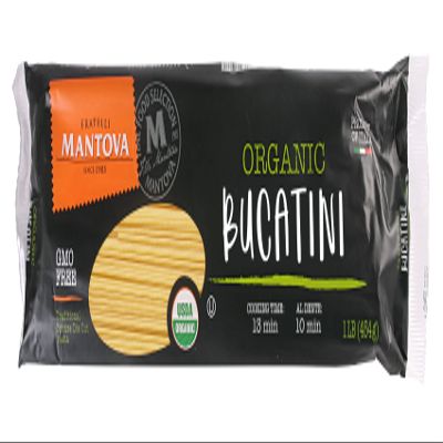 Bucatini Organic Italian Pasta (Pack of 6) 1 lb