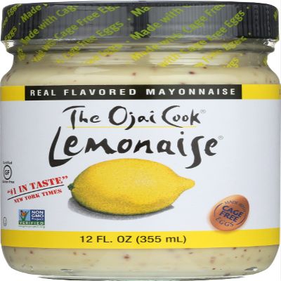 Ojai Cook Lemonaise, All Natural, Non GMO, 12 Ounce (Pack of 6)