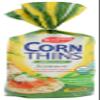 Real Foods Organic Sesame Flavored Corn Thin, Non GMO, 5.3 Ounce (Pack of 6) view 1