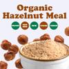 Food to Live Organic Hazelnut Meal, 12 Ounces  Non-GMO Natural Filbert Nut Powder, Finely Ground, Pure, Raw, Vegan, Kosher, Keto, Paleo Friendly Nutty Meal in Bulk. Good Source of Protein & Fiber view 4