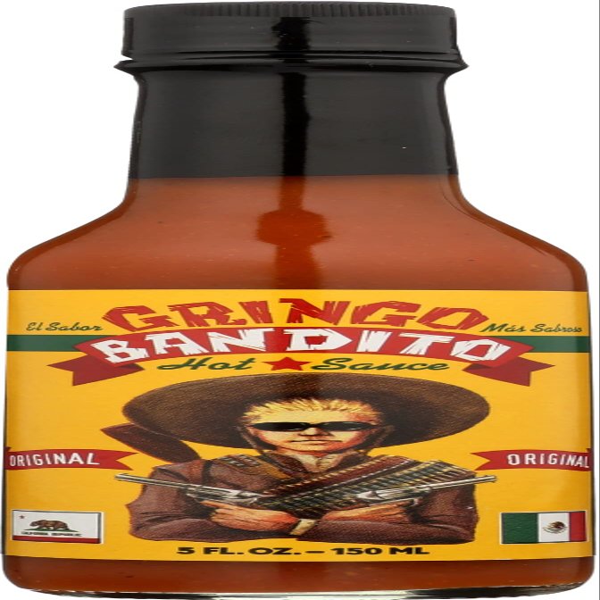Gringo Bandito Hot Sauce, 5 Fluid Ounce (Pack of 12)