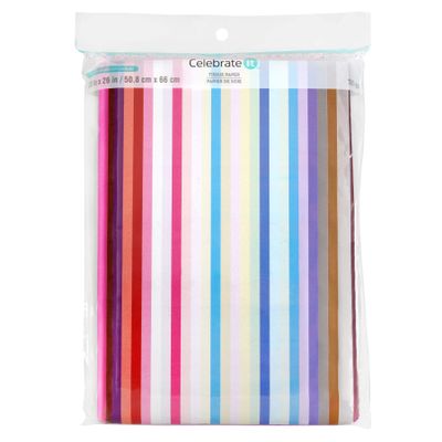 6 Packs: 100 ct. (600 Total) Assorted Tissue Paper Value Pack by Celebrate It