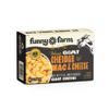 Funny Farm A2 Milk Macaroni and Cheese (Case of 8) | Cheddar Cheese Flavor Deluxe Mac and Cheese - Goat Cheese Mac & Cheese Dinner | A2 Goat Milk Cheese Pasta Sauce Packet - no dry cheese mixing! view 2