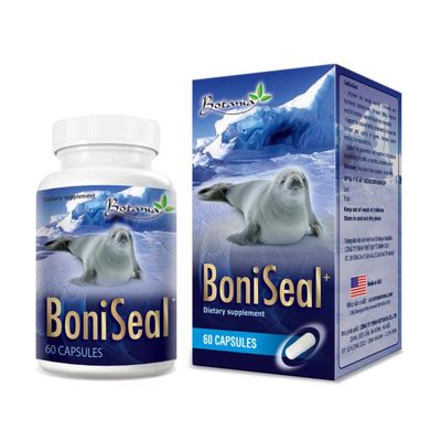 02 Box of 60 Capsules - Vien Uong BoniSeal, Tang Cuong Sinh Ly, Bo Than Trang Duong, Giam Vo Sinh, Keo dai Thoi Gian