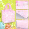 16PCS Happy Easter Egg Hunt Bags Easter Bunny Carrot Chick Egg Gift Bags with Handles, Easter Treat Bags, Easter Party Supplies , 8.37.95.9inch view 2