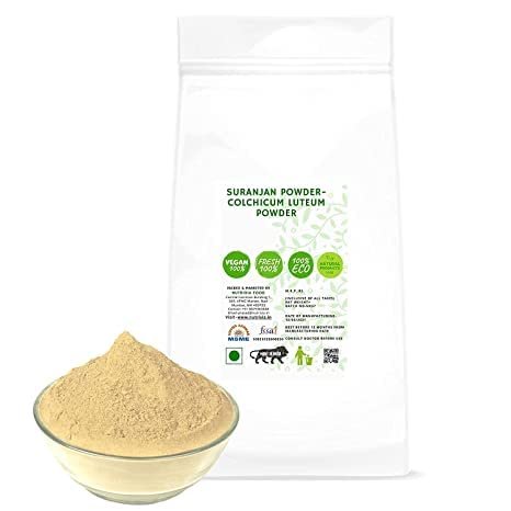 BETT Suranjan Mithi Powder/Suranjaan Sweet Powder/Colchicum Luteum/Hiranyatuttha/Suranjan Shirin/Hermodactyls/Meadow Saffron/ (100 GMS)