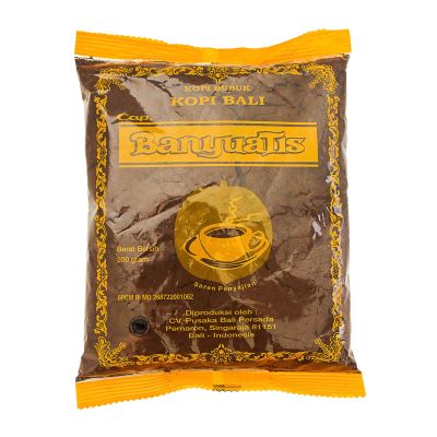 BanyuaTis Bali Coffee Kopi Bali Regular Bag Powder Kopi Bubuk 200g