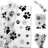 100 Sheets Dog Paw Print Tissue Paper Puppy Paws Gift Wrap Tissue Paper for Gift Bags Christmas Wrapping and DIY Crafts (Dog Paw) view 3