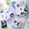 100 Sheets Dog Paw Print Tissue Paper Puppy Paws Gift Wrap Tissue Paper for Gift Bags Christmas Wrapping and DIY Crafts (Dog Paw) view 4