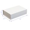 CECOBOX 1PC Gift Boxes with Lids for Presents 10"x6.7"x2.8" - Matte, Collapsible Magnetic Closure Gift Box - Groomsmen & Bridesmaid Proposal Boxes, Wedding, PR, Birthdays, Holidays - White view 2