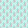 Beautiful Pine Tree Teal Pink Gift Wrap Thick Christmas Wrapping Paper Turquoise Holiday Decoration (One 20 inch x 30 inch sheet) view 1