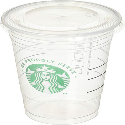 [Pack of 50 Each] 16 oz Clear Disposable Cold Beverage Cups with Lids and Drinking Straws To Go. Cold Cups for Ice Coffee, Tea, Water, Smoothie, Slushy or Juice. In TiendaStore Packaging