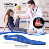 Powerful Original High Arch Support Insoles Soft Memory Foam Shock Absorption Orthotics Plantar Fasciitis Flat Feet Over-Pronation Inserts Relieve Foot Pain view 4