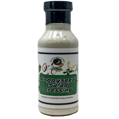 Poppyseed Salad Dressing | Crafted in Small Batches | 12 Fluid Ounce Bottle with Flavor Lock Cap | Premium | Classic Poppyseed Salad Dressing A Must-Have for Salad Enthusiasts!