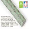 Cute Green and Red Goldendoodle Gift Wrap Premium Dog Christmas Thick Wrapping Paper Holiday Decoration (One 20 inch x 30 inch sheet) view 4