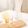 Paper Disposable Plastic Straws - Physical Compostable Straws - Plastic Free Biodegradable 100pcs Plant Flex Straws - Great eco-friendly alternative to plastic straws view 3