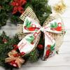 KRE Christmas Wire-Edge Ribbon with Bonus Jankom, 9ft Long Making DIY Decoration Arts Material Supplies for Christmas Tree Decorating, Ribbon Gift Wrapping, Tree Garland, Topper Bow, Pack of 5 view 3