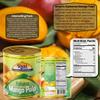 Rani Mango Pulp Puree (Makes Mango Lassi Shakes) Alphonso Sweetened 30oz (1.875lbs) 850g Pack of 6 ~ Kosher | All Natural | NON-GMO | Vegan | No colors | Gluten Friendly | Indian Origin view 2