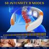 Auxoliev FSA Eligible Neck Massager with Heat for Pain Relief,Wearable Deep Tissue Trigger Point Massager with 9 Modes 50 Levels,Cordless for Home Travel Use view 4