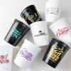 1000PCS Custom Stadium Cups Personalized Plastic Cups Disposable Cups Bulk 16 oz Plastic Cups view 2
