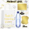 TaoBary 24 Pcs Wedding Gift Bag Bulk Wedding Welcome Bags Thanks You Bridal Shower Gift for Weddings Guests Hotel Welcome Party Favors with Tissue Paper(White) view 2