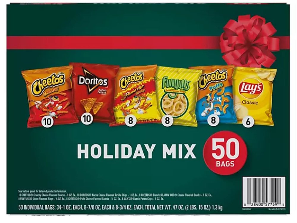 Frito-Lay Holiday Mix Variety Pack (50 ct.)