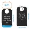 KINBOM Funny Adult Bibs, Dining Clothing Protector Washable and Reusable Bibs Interesting for Adults with Crumb Catcher for Adults Men and Women view 2