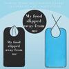 KINBOM Funny Adult Bibs, Dining Clothing Protector Washable and Reusable Bibs Interesting for Adults with Crumb Catcher for Adults Men and Women view 4