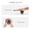 Maxgia 2" Mini Massage Ball, 5 Speeds Vibrating Massage Roller Ball for Palm, Hand, Foot, Leg, Neck, Back, Trigger Point Muscle Therapy Ball for Myofascial Release, Plantar Fasciitis Relief, Blue view 3