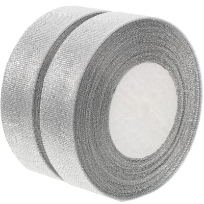 VICASKY 2rolls Cuttable Present Ribbon of Glitter Craft Ribbon for Decorations Birthday Parties and Weddings Lightweight Washable Non-Fading Easy to Trim