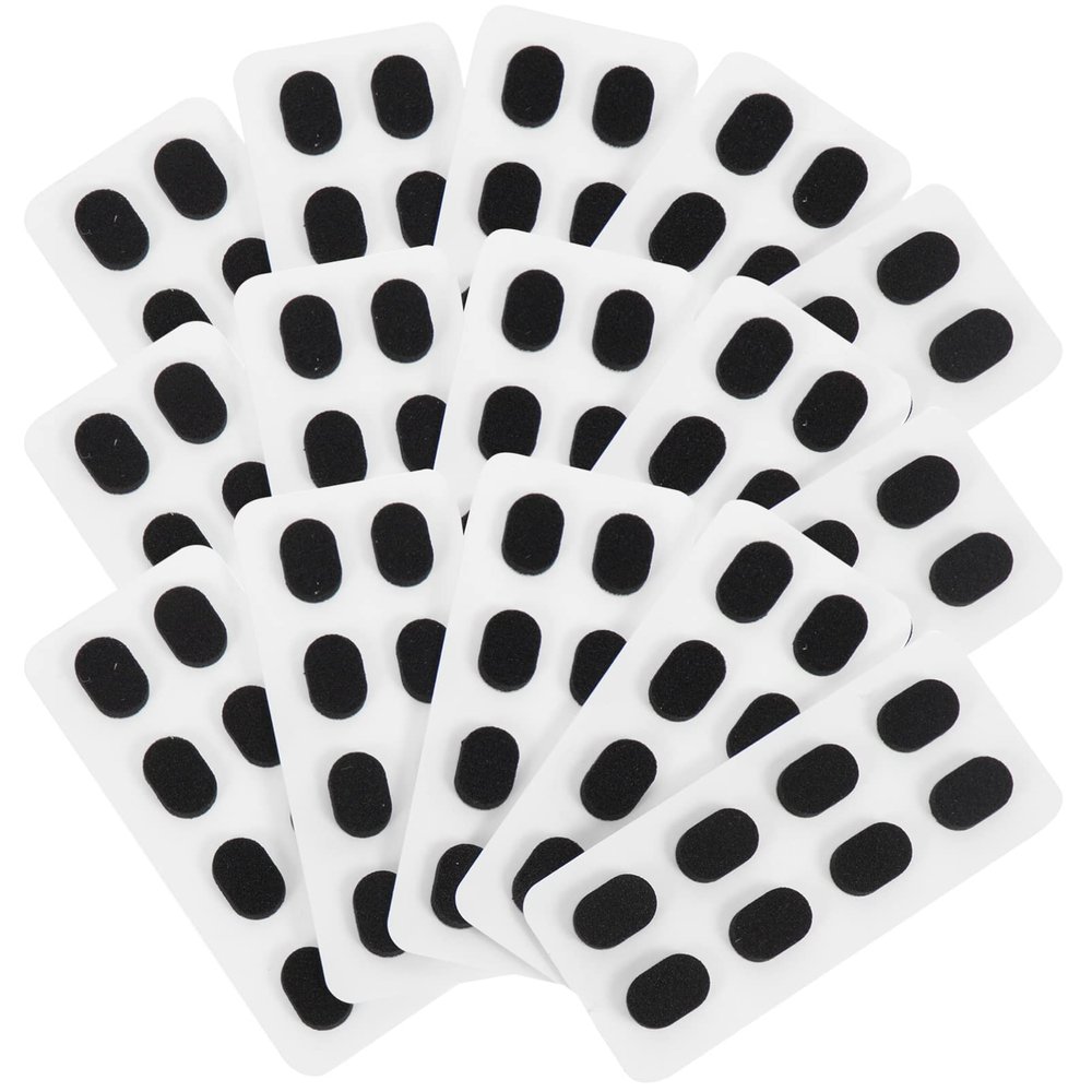 GLEAVI 60pairs - Eyeglasses Nose Pads Sponge Nose Cushions for Comfortable Glasses Glasses Supplies Per Pack