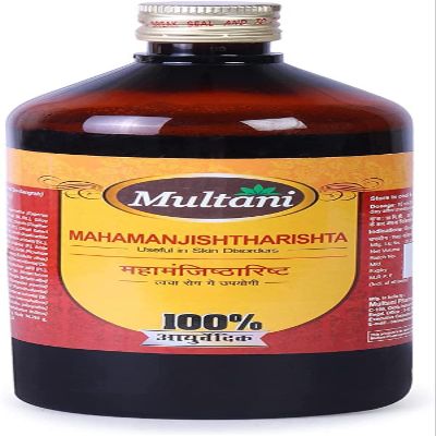 CROW Multani Mahamanjishthadyarishta 450 Ml Each | 2 Pack