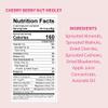 Daily Crunch Sprouted Almonds and Dehydrated nuts for a Unique Crunch, Keto Friendly, Non-GMO Zero Seed Oils, Gluten Free 4oz (2 Pack, Cherry Berry) view 2