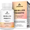 Lifeatlas 300 Billion CFU Probiotics - Probiotics for Women and Men, 12 Probiotic Strains Plus Prebiotic, for Immune & Digestive, Gut Health, Gas Bloating, Shelf Stable - 60 Caps view 1